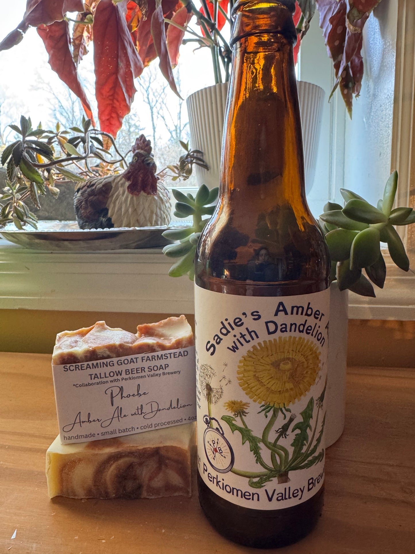 Sadie’s Amber Ale Beer Soap – Tallow Bar | Farm + Brewery Collab