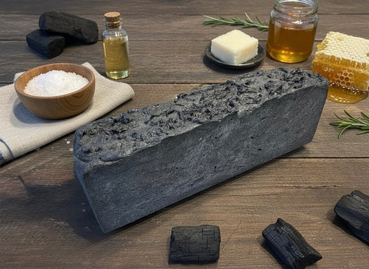 Charcoal Tallow Shave Bar