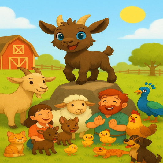 Benjamin the Bouncy Goat: The Story of a Lucky Little Goat