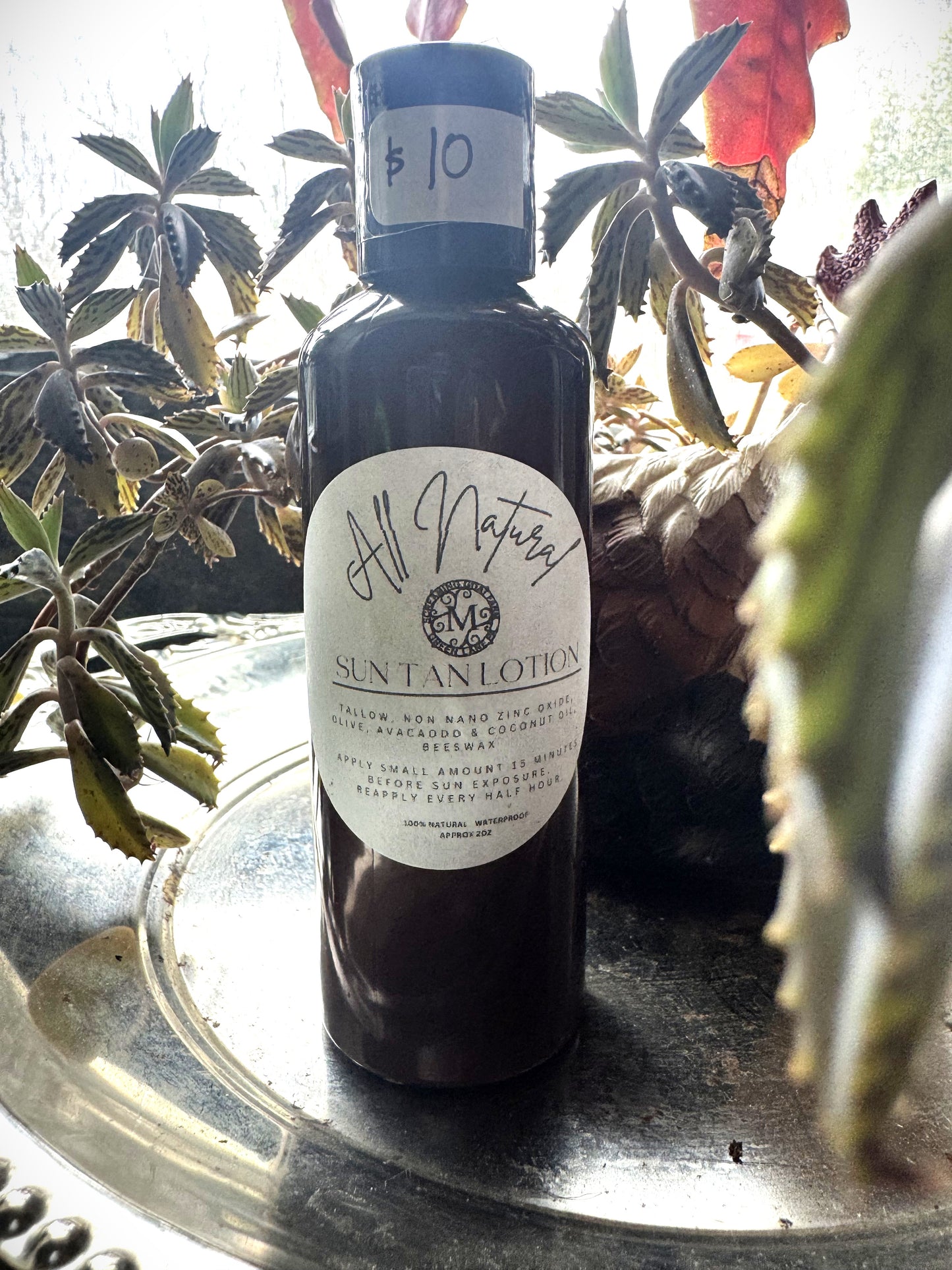 All Natural SPF Lotion