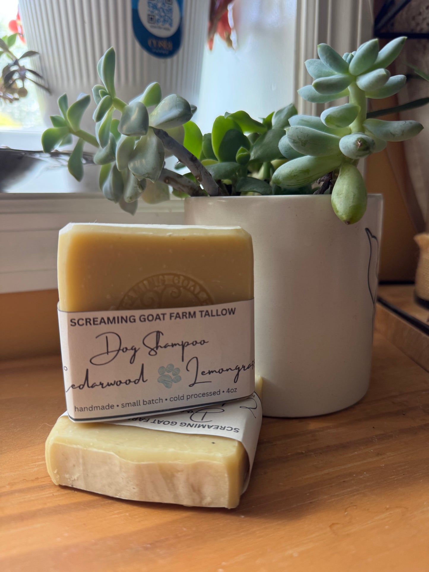 Cedar wood Lemongrass Aloe Conditioning Dog Shampoo Bar (Copy 2)