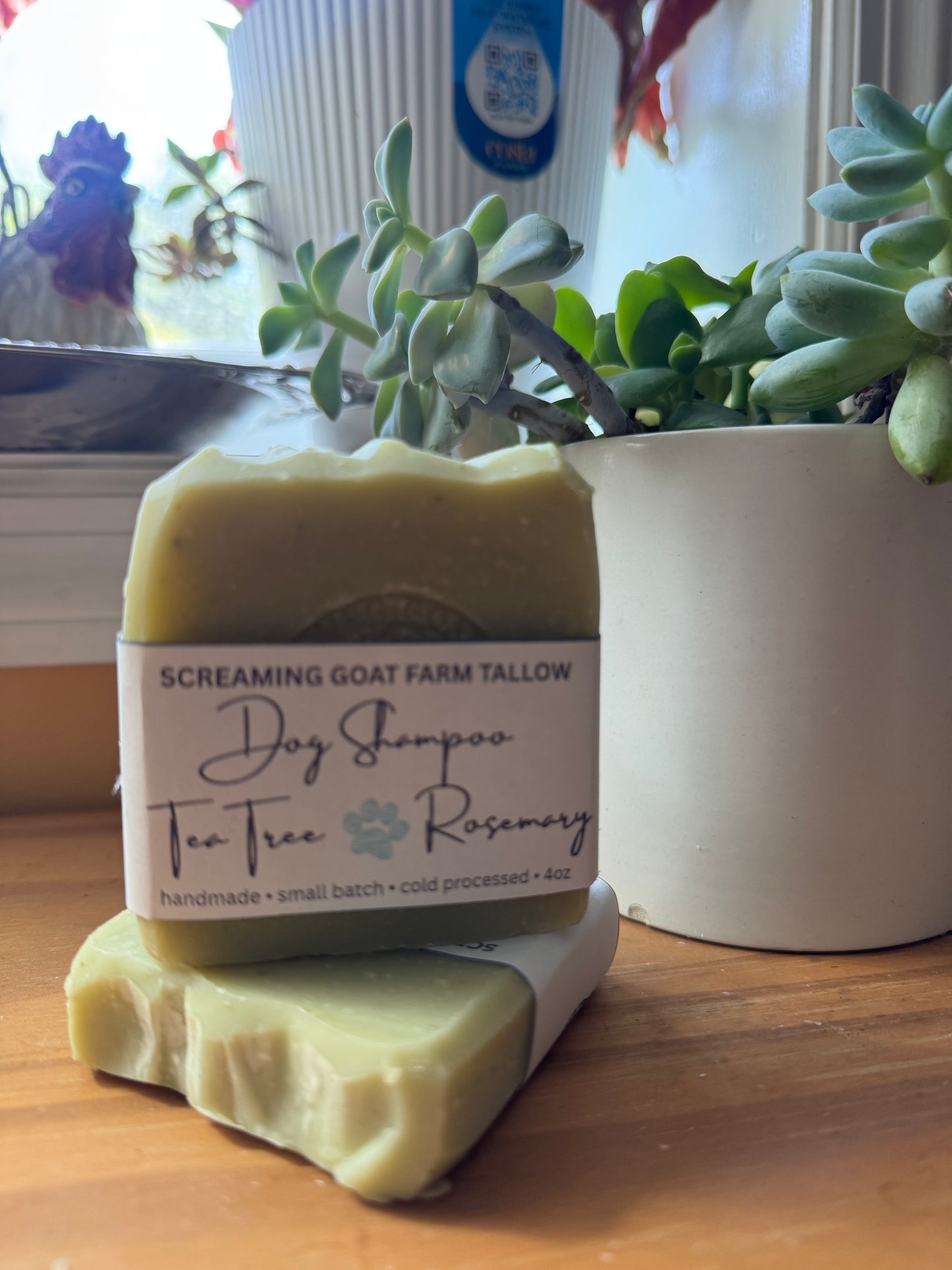 Tea Tree Rosemary Aloe Conditioning Dog Shampoo Bar (Copy 2)