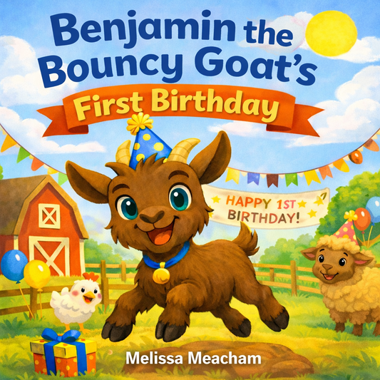 Benjamin The Bouncy Goat's: First Birthday