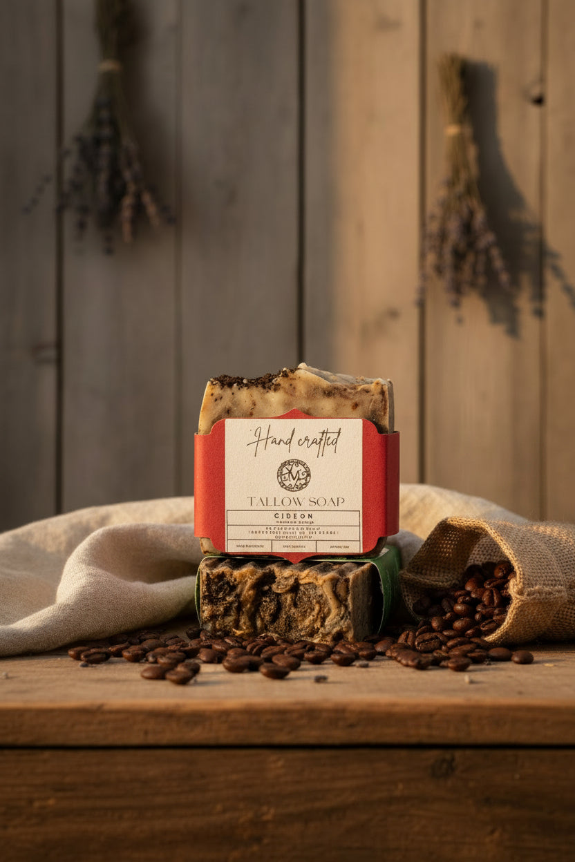 Gideon Coffee Tallow Soap Bar