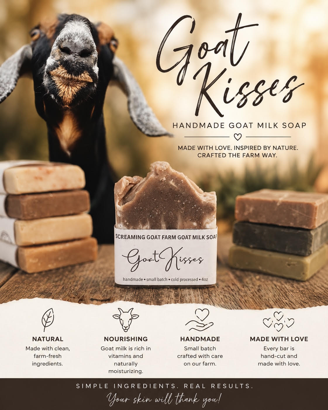 Goat Kisses Goat Milk Soap