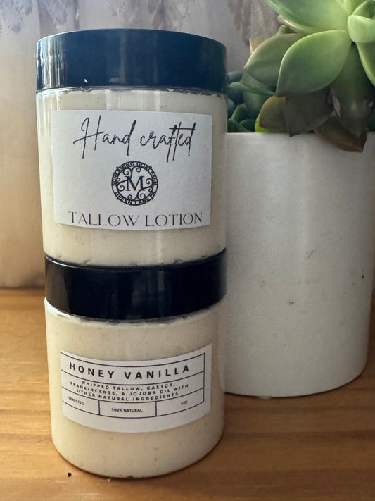 Whipped Honey Vanilla Tallow Lotion
