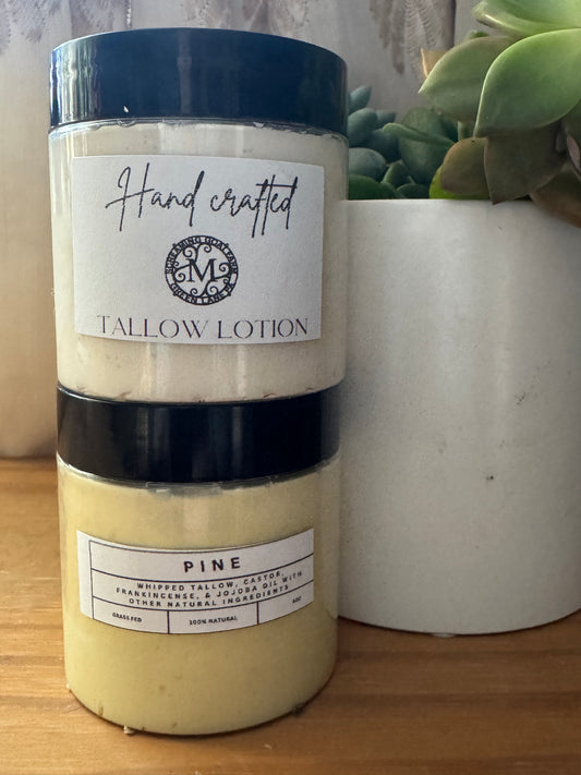 Whipped Pine  Tallow Lotion