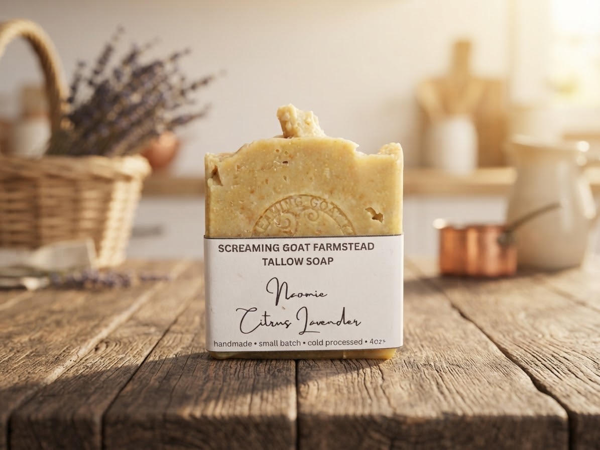 Naomi Citrus Lavender Tallow Soap